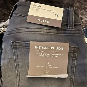 COPY - DL1961 Emma Low Rise Instasculpt Skinny - Overcast